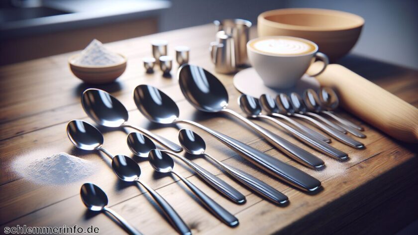 Kaffeelöffel: Größen und Einsatz beim Backen und Kochen