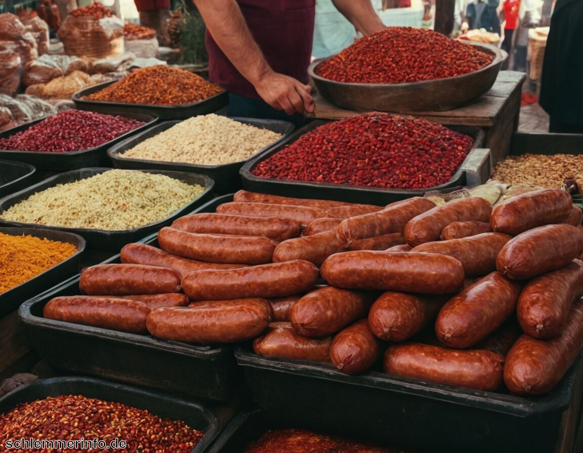 Verbreitung und Beliebtheit: Wie Sucuk in der Küche eingesetzt wird - Die Ursprünge von Sucuk: Woher stammt die bekannte Wurst ursprünglich?