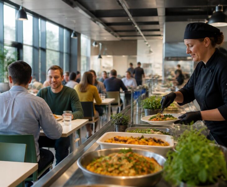 Schlemmen ohne Restaurant: Genusskultur in Kantine und Großküche