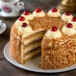 Frankfurter Kranz – Der klassische Buttercremekuchen mit Krokant