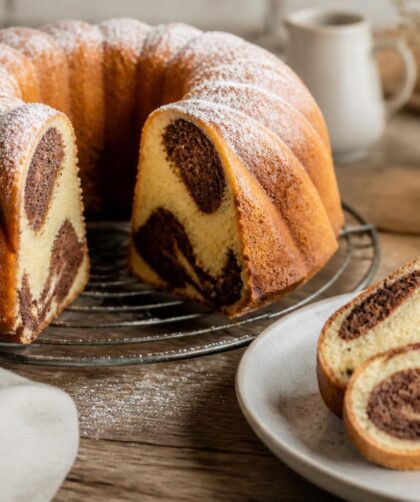 Marmorkuchen – Ein zeitloser Klassiker mit feinem Vanille- und Schokoladenteig