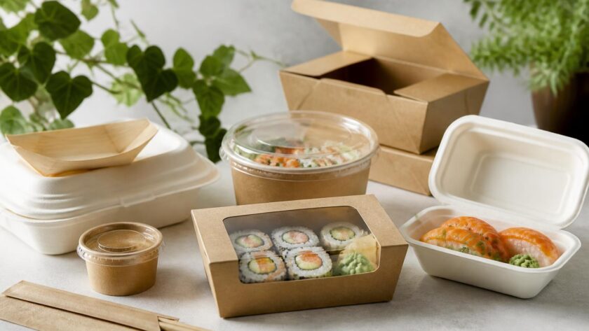 Nachhaltige Sushi-Verpackung: Welche Materialien sich wirklich lohnen Nachhaltige Verpackung klingt für viele